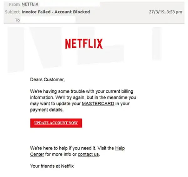 netfix email